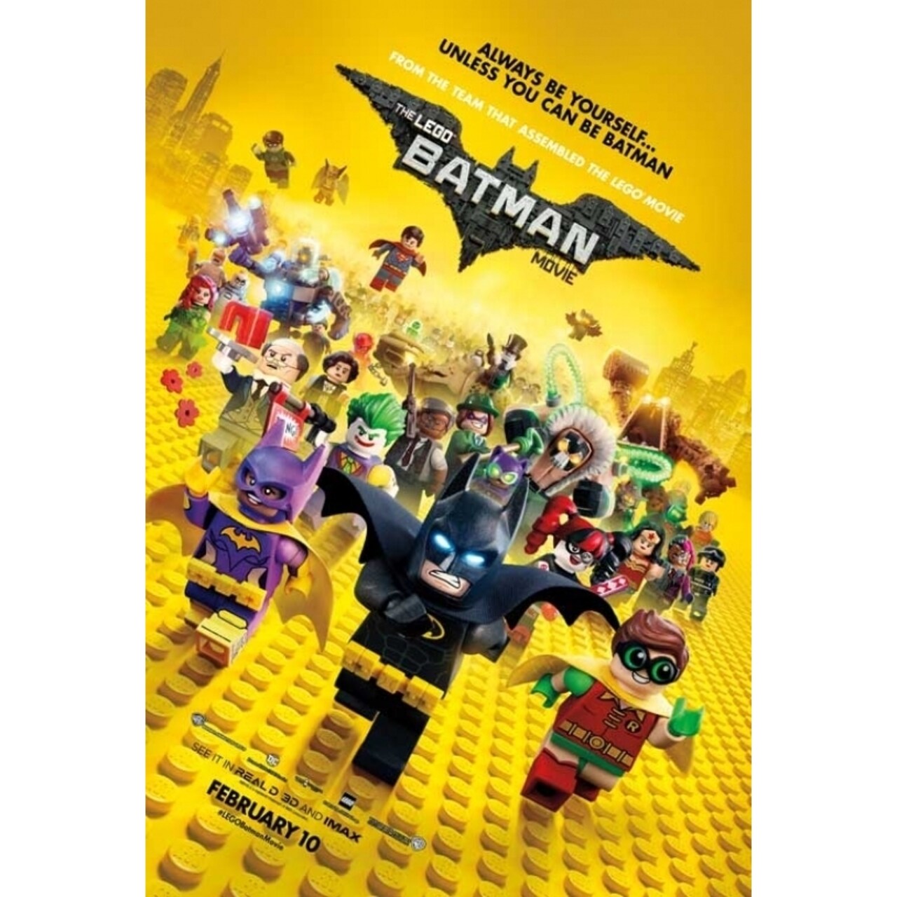 Pop Culture Graphics The Lego Batman Movie Movie Poster (11 x 17) - Item MOVAB28355